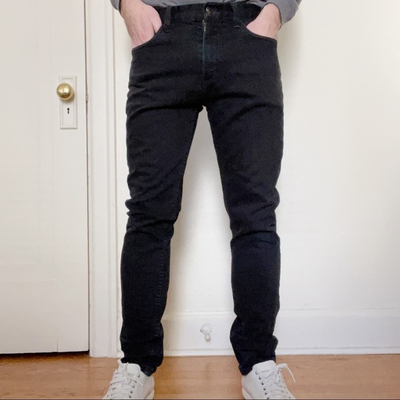 AGOLDE Men’s Slim Fit Stretch Jean 32x32 Black